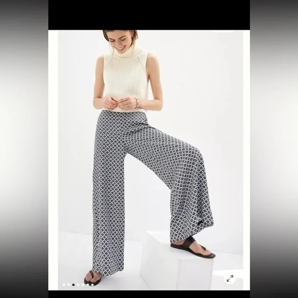 Anthropologie Maeve Callan Wide-Leg Pants
size 6 - Picture 1 of 12